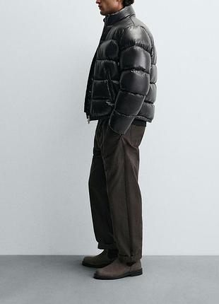Zara куртка пуховик 5