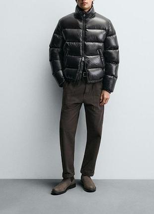 Zara куртка пуховик