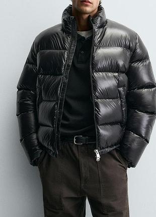 Zara куртка пуховик 2