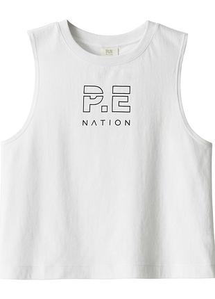 Вкорочена майка ооп біла p.e nation for h&m в розмірі cs ідеальний стан