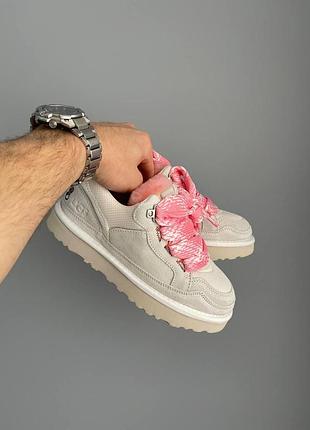 Ugg lowmel sneaker love light grey