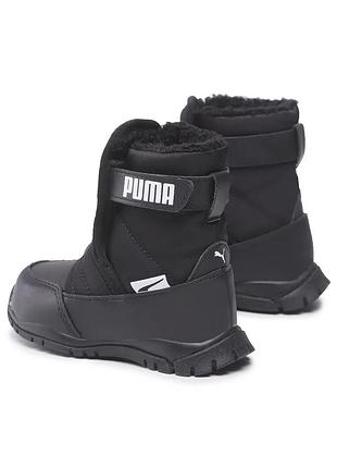 Чоботи дитячі puma nieve boot winter ac ps black 380746-03