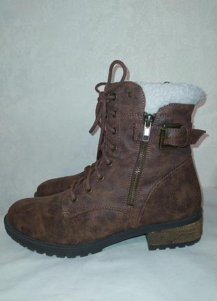 Деми ботинки sketchers 39,5 pозмер
