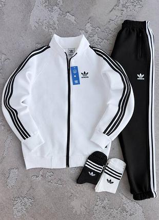 Спортивний костюм adidas зима: кофта-штани 2 пари шкарпеток у подарунок ❄️