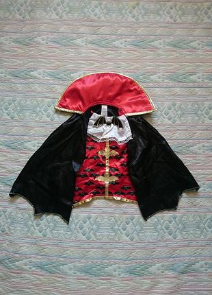 Карнавальный костюм дракула вампир на хеллоуин halloween 2-3 года