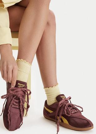 Кросівки жіночі reebok бордові