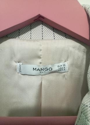 Женский брючный костюм mango 4