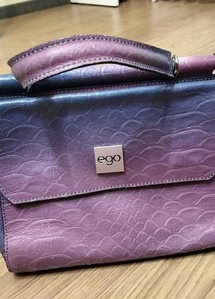 Кожаная сумка ego 5