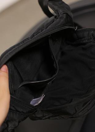 Черная стеганая сумка бананка primark 10