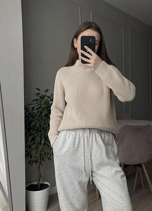 Свитер с шерстью от massimo dutti