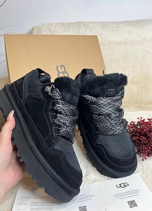 Черевики жіночі ugg зимові чорні
