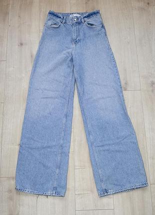 Джинси zara wide leg, eur 36
