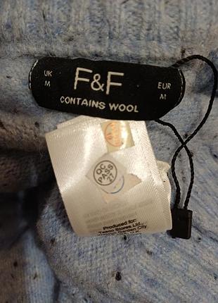 Свитер оверсайз с шерстью f&amp;f 7