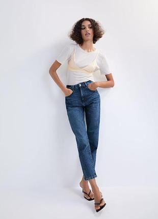 Джинси zara mom fit