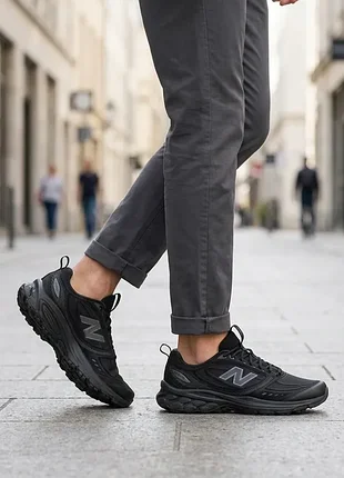 Кросівки чоловічі new balance 410 black