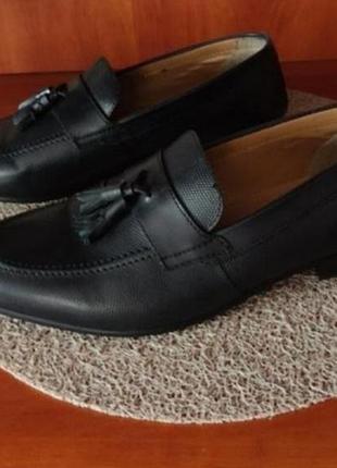 Туфлі- лофери шкіряні  topman роз. 43-43.5(укр.)
