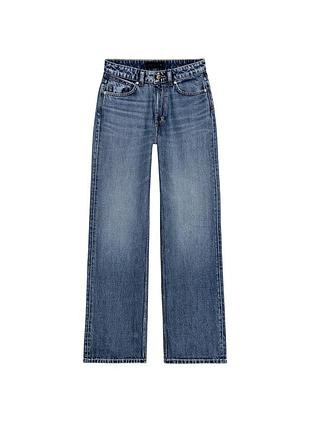 Джинси жіночі zara z1975 straight сині