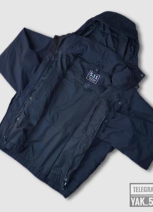 Куртка чоловіча 5.11 tactical 5in1 синя розмір m