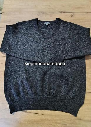 Чоловічий джемпер wolsey (50% мериносова вовна), розмір s.