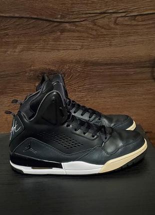 Кроссовки nike air jordan sc-3 в черном цвете (black/white).