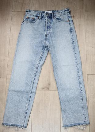 Джинси zara світло-блакитні, розмір 36