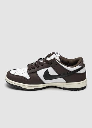 Nike dunk low next nature brown/white 10