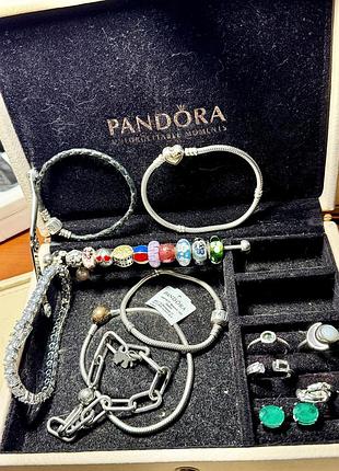 Браслети pandora ведмедик
