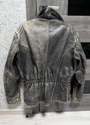Винтажная кожаная куртка harley davidson 4