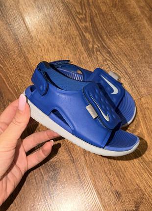 Босоніжки для дітей nike сині, на стопу 13 см