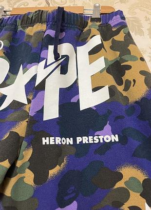 Оригінал штани bape heron preston 2