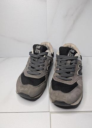 Кросівки new balance 574 classic сірі з чорним