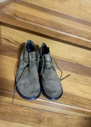 Черевики жіночі dr. martens, хакі, 38 розмір, нубук