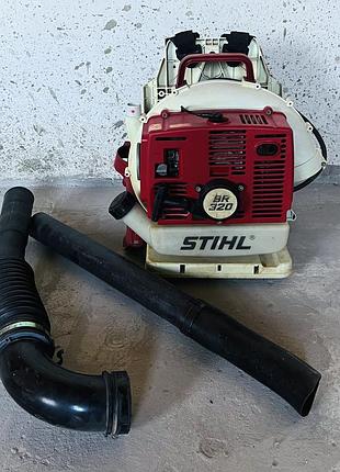 Ранцева повітродувка stihl br 320 (бензинова, оригінал)