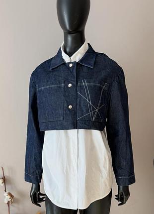 Піджак джинсовий укорочений s/m