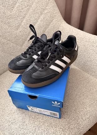 Кросівки унісекс adidas samba og чорні
