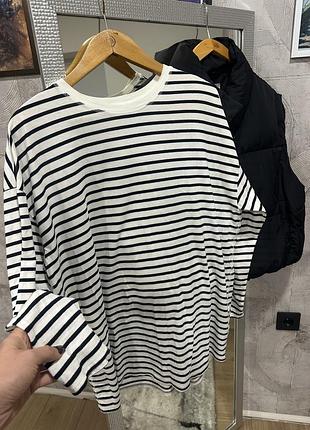 Лонгслив в полоску asos