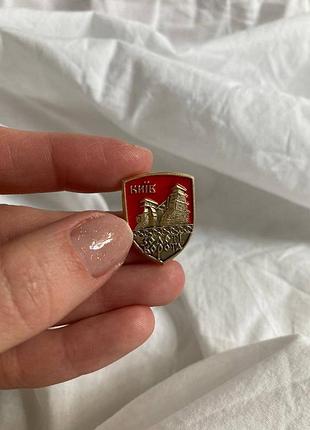 Тренд вінтаж вінтажна брошка значек пін київ золоті ворота