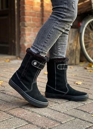 Утепленные сапоги/ботинки бренда vans