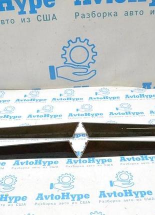 Комплект дверних накладок темне дерево audi q5 8r 09-17 8r0867410 (02)