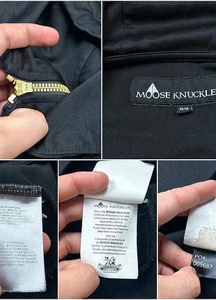 Чоловіче зіп худі moose knuckles з лампасами 5