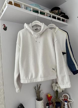 Крутое худи тедди puma