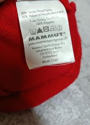 Шапка от бренда mammut 9