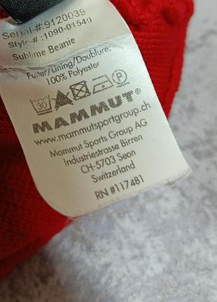 Шапка от бренда mammut 10