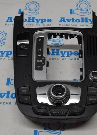 Накладка шифтера audi q5 8r 09-17 з керуванням мультимедій, тип 2 (02)