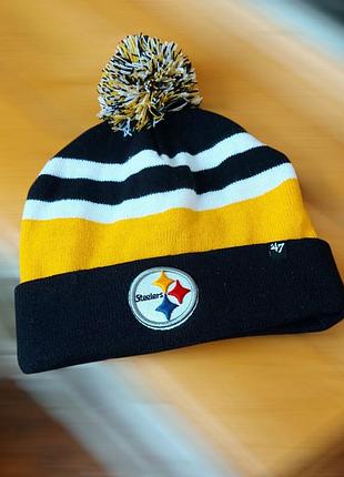 Оригинал шапка pittsburgh steelers usa питтсбург стилерз сша mlb nfl nba nhl new era 47 brand нба нфл nike adidas jordan fanatics нхл млб puma ny la