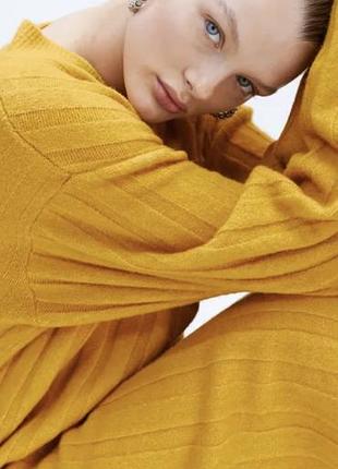 Стильне трикотажне плаття h&m 2