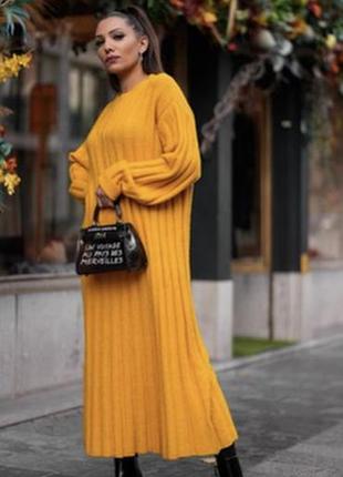 Стильне трикотажне плаття h&m 6