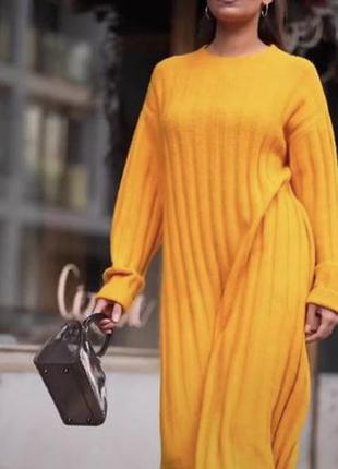 Стильне трикотажне плаття h&m 8