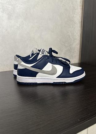 Кросівки nike dunk low 'midnight navy/summit white' 3