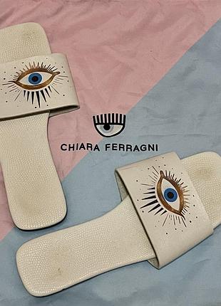 Капці жіночі chiara ferragni білі